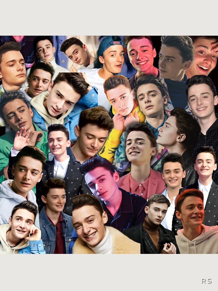 Thumbnail 6 von 6, Premium Oversized Pullover, noah schnapp collage designt und verkauft von Rabias0.