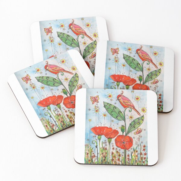 Item preview, Red bird designed and sold by Arte e Terapia - Magic Garden.