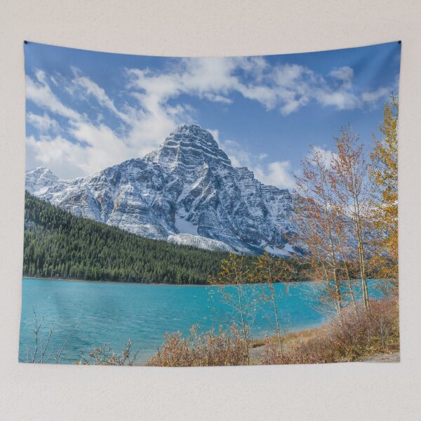 Item preview, Mount Chephren and Waterfowl Lake in Banff National Park designed and sold by Sal Augruso.