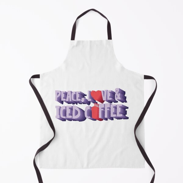 Item preview, Peace, Love And Iced Coffee designed and sold by Dufawa.
