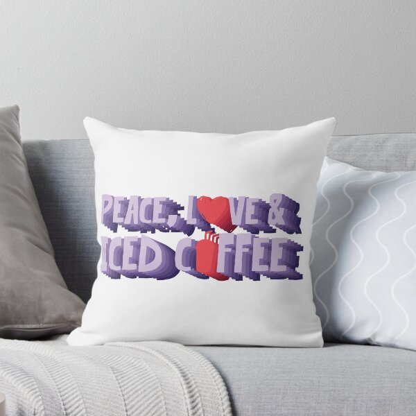 Item preview, Peace, Love And Iced Coffee designed and sold by Dufawa.