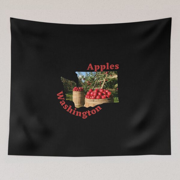 Item preview, Washington State Fruit.  with Apples. designed and sold by Kona Linda.