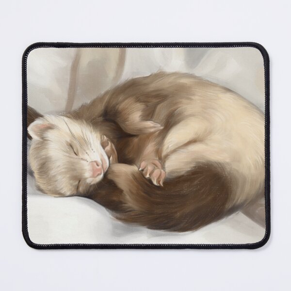 Item preview, Sleepy Ferret designed and sold by AlanaReneArt.