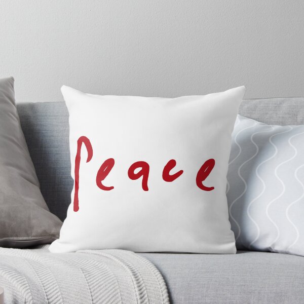 Item preview, Peace, Love and Joy. Silver. Christmas. Peace Not War. Peace Now. Red. designed and sold by That Cheeky Tee.