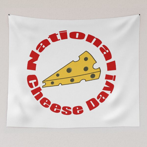 Item preview, National Cheese Day! designed and sold by blakcirclegirl.