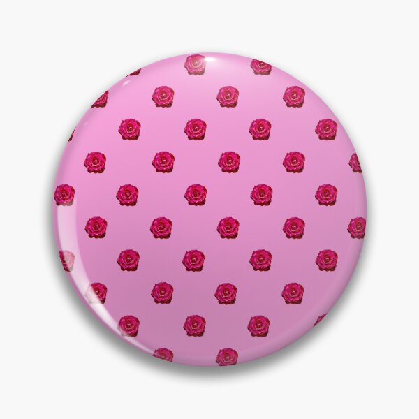 Artikelvorschau, Rose Pattern on Pink Background, Decorative Arts and Design, Nature Art entworfen und verkauft von HBBArtShop.