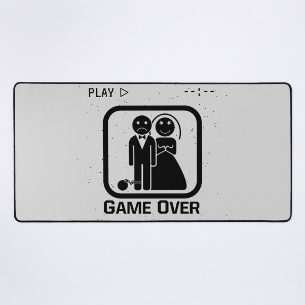Item preview, Funny Wedding Game Over Marriage Bridal Bachelorette Party designed and sold by SweetbeStore.