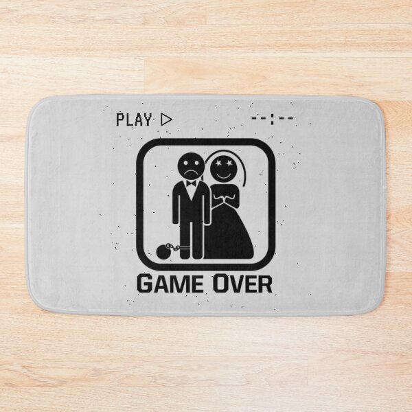 Item preview, Funny Wedding Game Over Marriage Bridal Bachelorette Party designed and sold by SweetbeStore.