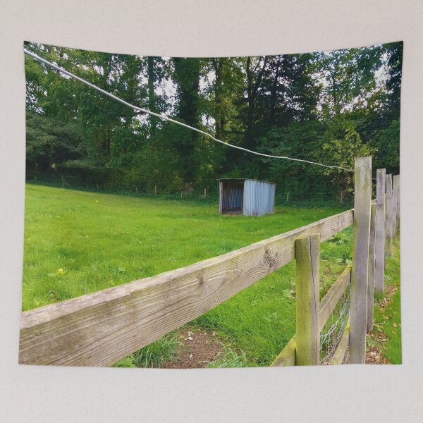 Item preview, #231 |☼| Shelter Beyond The Fence (Elsham Hall, Gardens & Country Park) designed and sold by Naean H.F. (Nez Man).