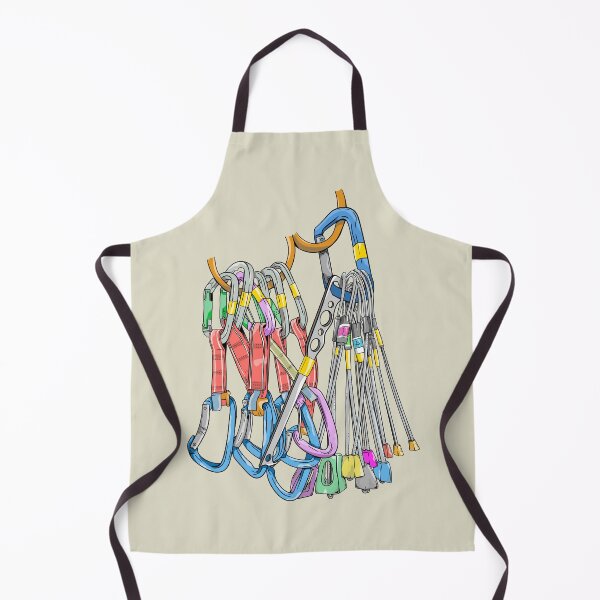 Item preview, Rack of rock climbing gear designed and sold by piedaydesigns.