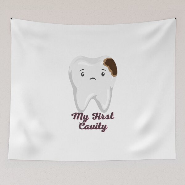 Item preview, My First Cavity Sad Tooth designed and sold by silviaol.