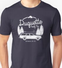 Duquette Family Vacation 2017 - White Ink Unisex T-Shirt