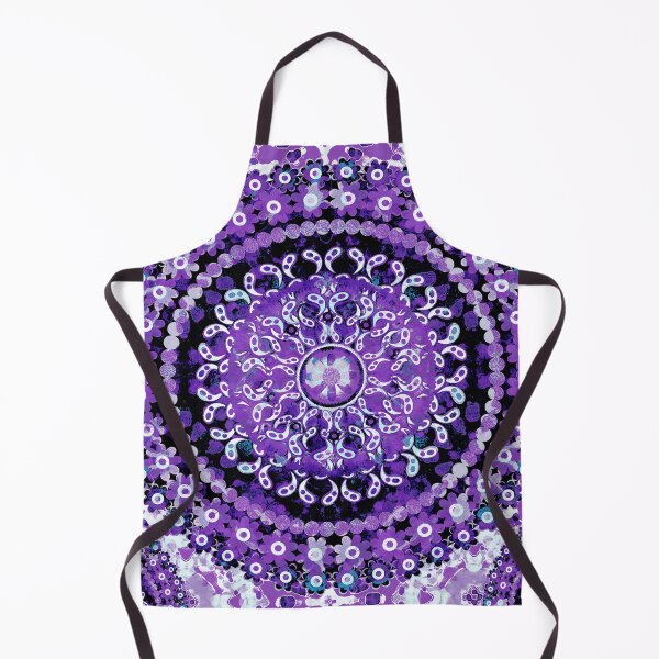 Item preview, Boho Mosaic Mandala Purple designed and sold by Nina May Designs.