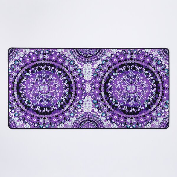 Item preview, Boho Mosaic Mandala Purple designed and sold by Nina May Designs.