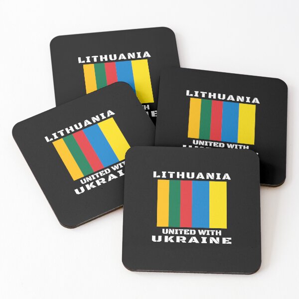 Item preview, Lithuania Stands With Ukraine Lithuania United With Ukraine designed and sold by Aide.