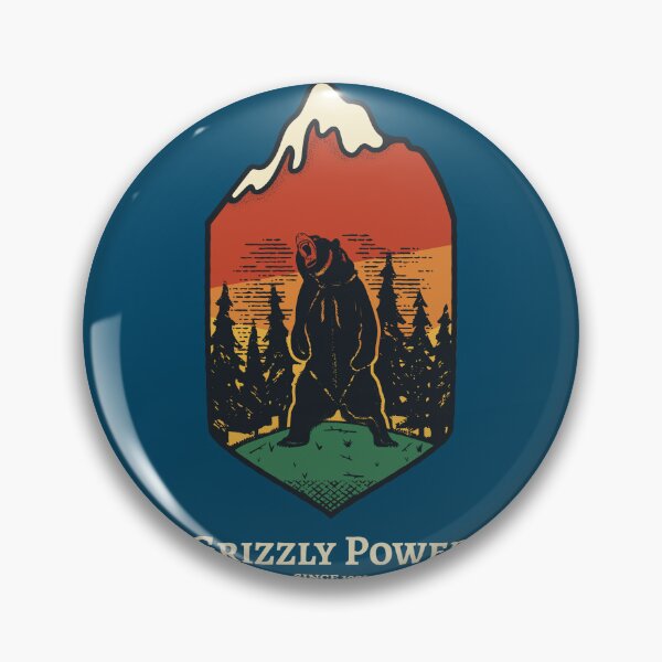Item preview, Grizzly Power, Bear, Bear Lover designed and sold by jimcaza.