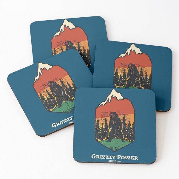 Item preview, Grizzly Power, Bear, Bear Lover designed and sold by jimcaza.
