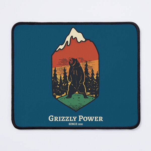 Item preview, Grizzly Power, Bear, Bear Lover designed and sold by jimcaza.
