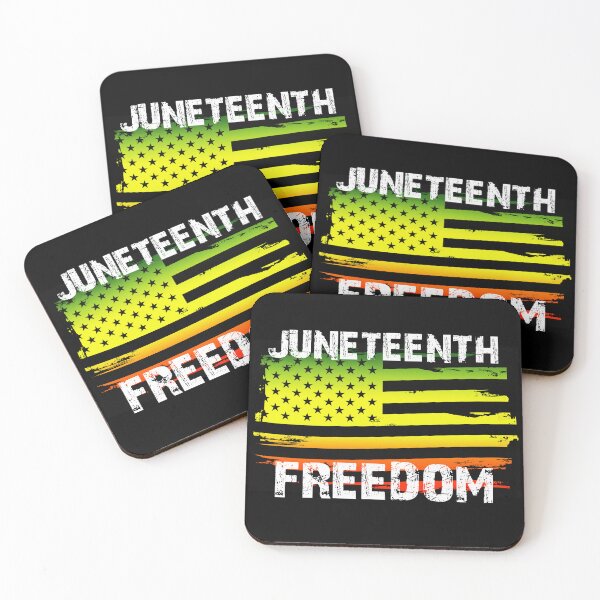 Item preview, AMERICAN FLAG JUNETEENTH INDEPENDENCE FREEDOM DAY designed and sold by lukas69graphic.