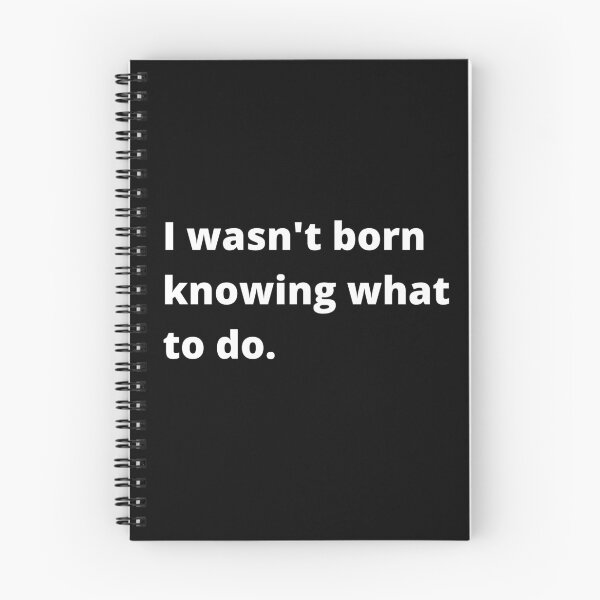 Item preview, Born knowing what to do designed and sold by tabykid.