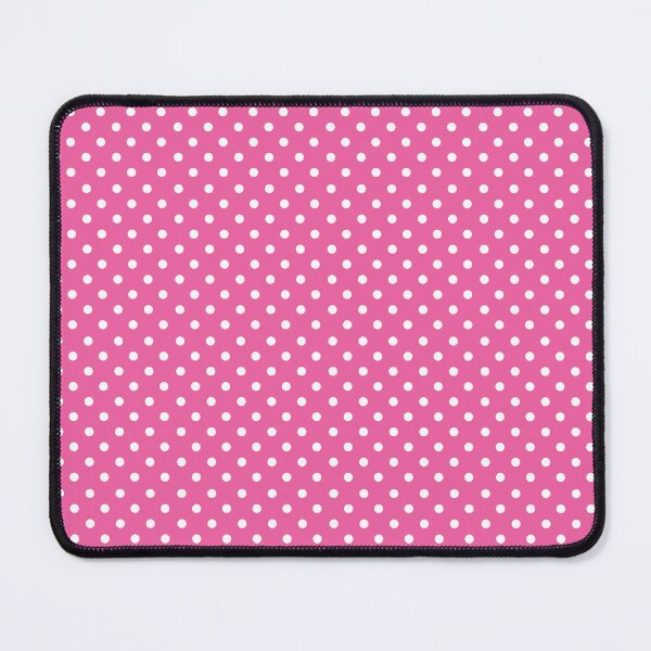 Item preview, Medium of tiny white polka dots on pink background designed and sold by Becky Hunter.