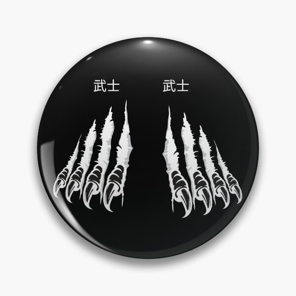Item preview, Bear Claws With Japanese Text 2 designed and sold by weirdandstrange.