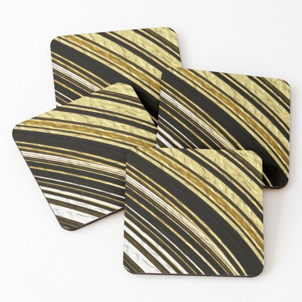 Item preview, Curved Textured Stripes designed and sold by fatenanwar.