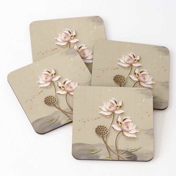 Item preview, Gold Leaf Lotus Flower Root  designed and sold by gani-75.