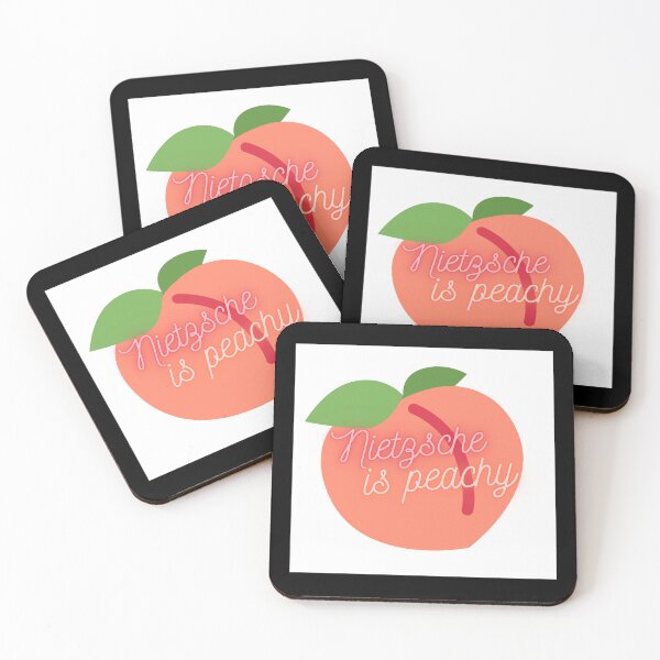 Item preview, Nietzsche is Peachy - Large Edition! designed and sold by verolynne.