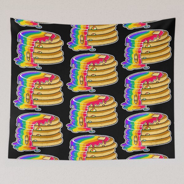 Item preview, LGBT Pride Pancakes - Gay Rainbow designed and sold by flannmoriath.