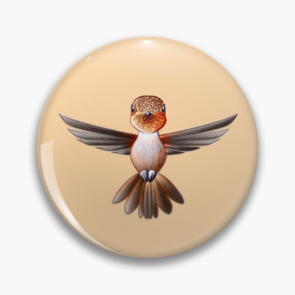 Item preview, Rufous Hummingbird Version 001 designed and sold by TheCornerLady.