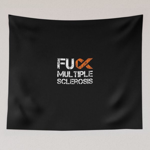 Item preview, Fuck Multiple Sclerosis MS Support Ribbon designed and sold by Manveersh.