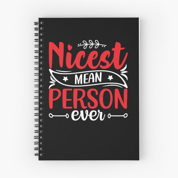 Item preview, Nicest mean person ever designed and sold by pnkpopcorn.