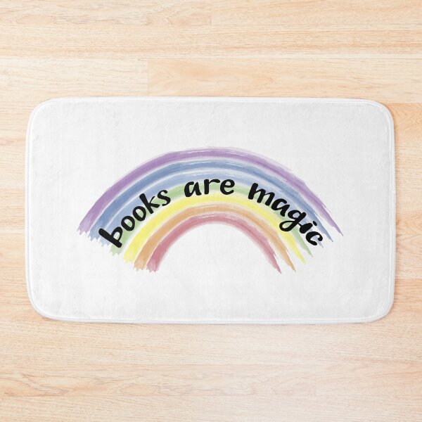 Item preview, Books are magic rainbow designed and sold by CamilaDavison.