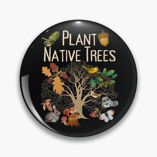 Item preview, Plant Native Trees Colorful Eco-Friendly Design designed and sold by EarthArtDesigns.