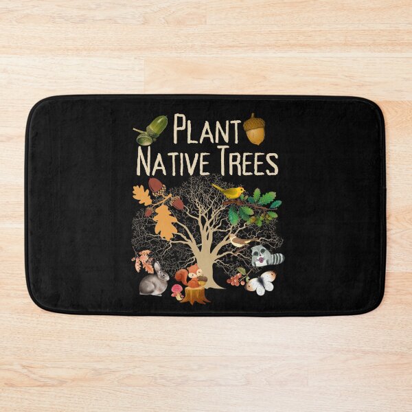 Item preview, Plant Native Trees Colorful Eco-Friendly Design designed and sold by EarthArtDesigns.