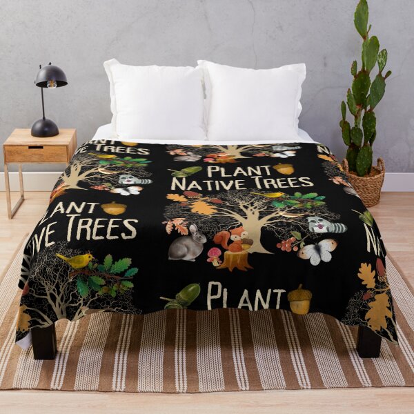 Item preview, Plant Native Trees Colorful Eco-Friendly Design designed and sold by EarthArtDesigns.