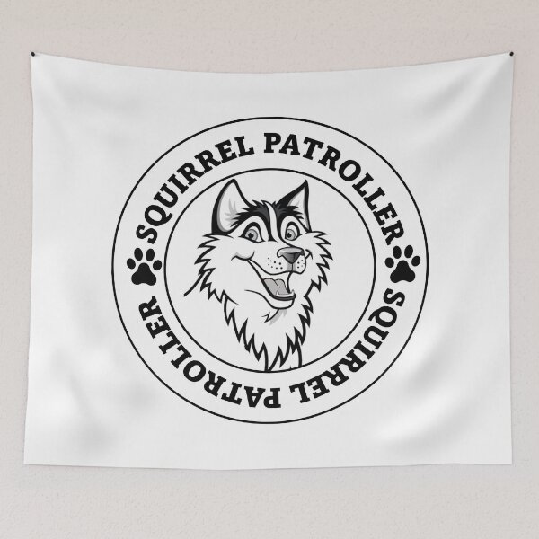 Item preview, Squirrel Patroller - Husky designed and sold by Kongiferd.