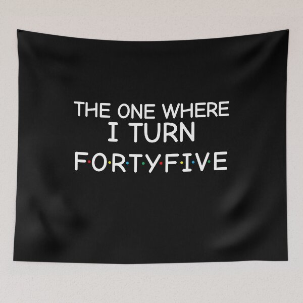 Item preview, funny 45th birthday quotes design designed and sold by itsRIS-store.