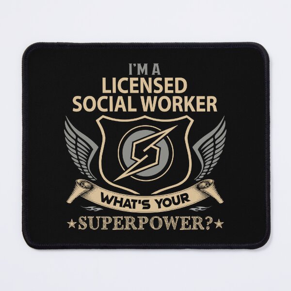 Item preview, Licensed Social Worker T Shirt - Superpower Job Gift Item Tee designed and sold by watkinsmat.