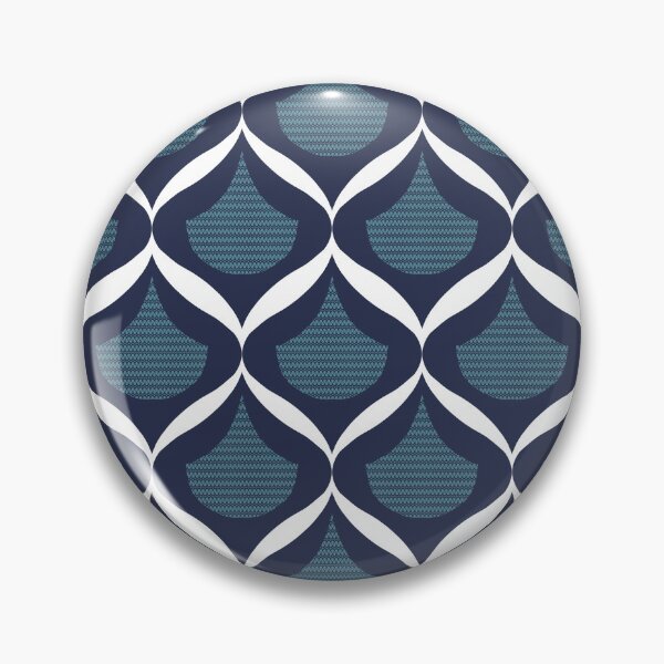 Artikelvorschau, Moroccan Ogee Pattern Blue Teal Filigree 3.0 White Ribbon entworfen und verkauft von Old Urban Farmhouse Design Studio.