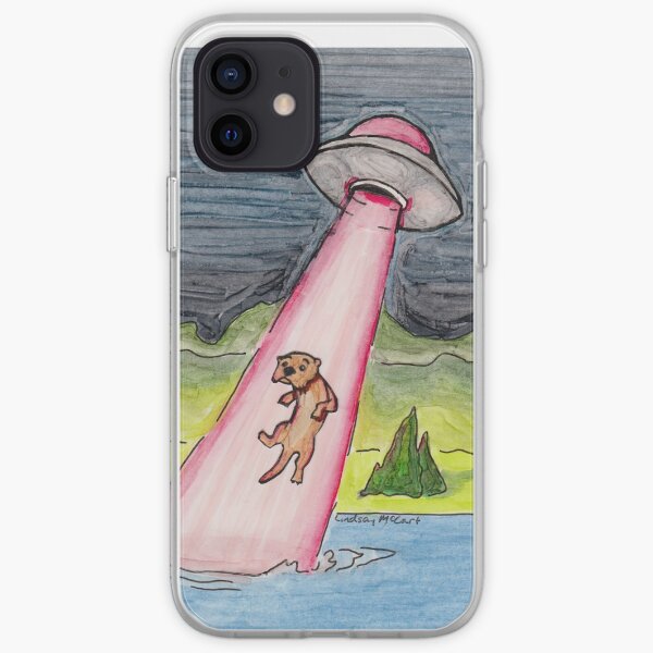 Otter Abduction iPhone Soft Case