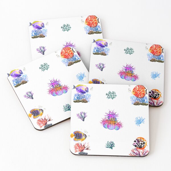 Item preview, Tropical Fish, Coral and Seaweed  designed and sold by silviaol.