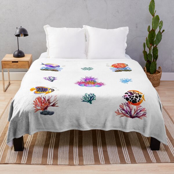 Item preview, Tropical Fish, Coral and Seaweed  designed and sold by silviaol.
