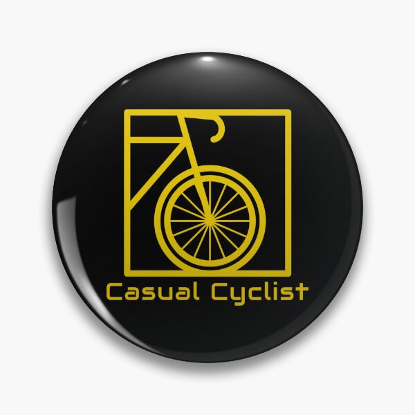 Item preview, Casual Cyclist Cycling T-Shirt Sticker designed and sold by heajosephgi3.