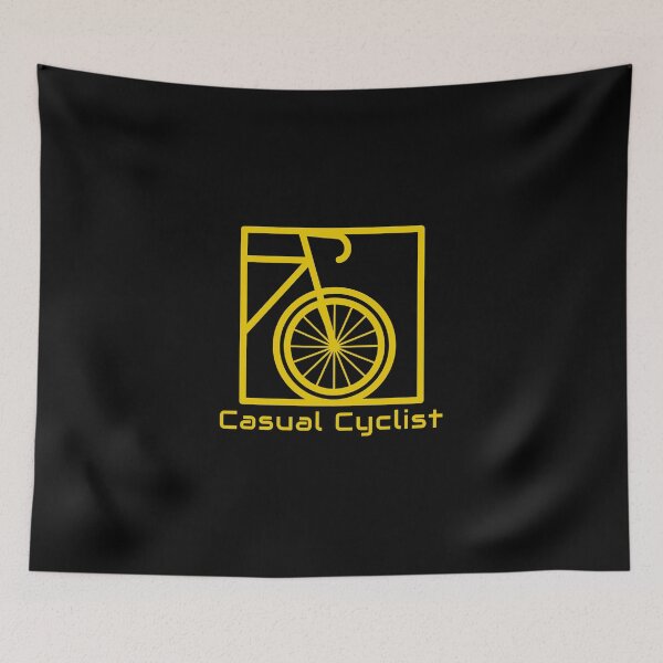 Aperçu de l'œuvre Casual Cyclist Cycling T-Shirt Sticker créée et vendue par heajosephgi3.