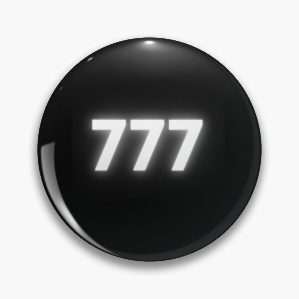 Item preview, 777 Black And White Angel Number Sign From The Universe designed and sold by sajinshop.