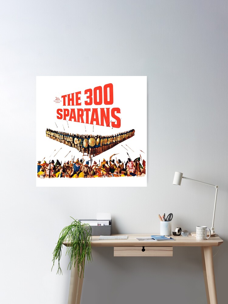 Placa Decorativa Filme 300 - This Is Sparta (27x27)