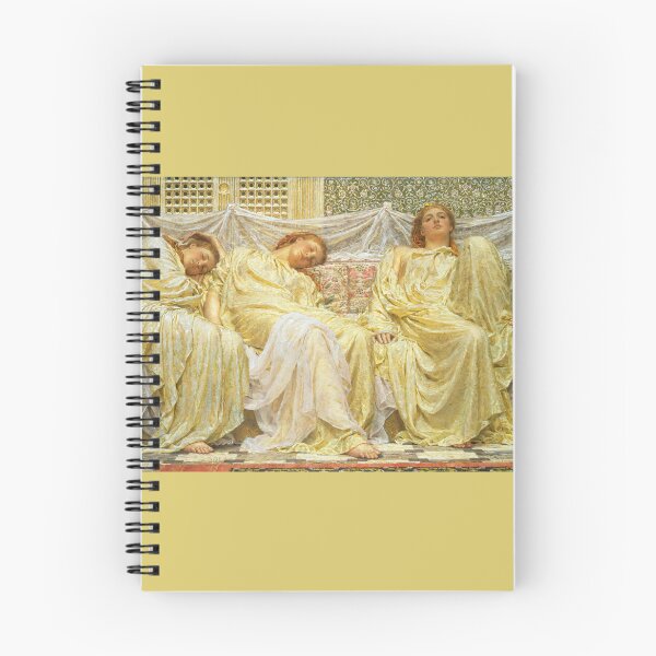Item preview, Albert Joseph Moore The Dreamers 1882 Academicism Style Victorian Oil High resolution designed and sold by TeeARTHY.