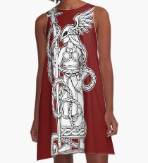 Walküre 16 A-Linien Kleid